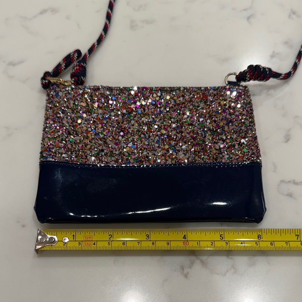 Crewcuts kids Sparkling Multicolor and Navy Crossbody Bag - Picture 6 of 7